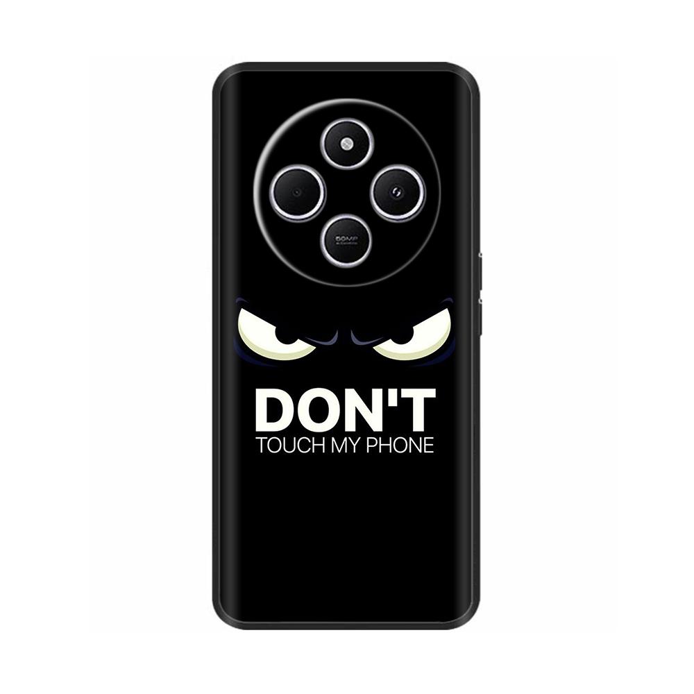 For Xiaomi Redmi A4 5G Case Xiaomi Redmi A4 5G Cover Luxury Shockproof Soft Black Silicone Phone Cover For Xiaomi Redmi A4 Funda