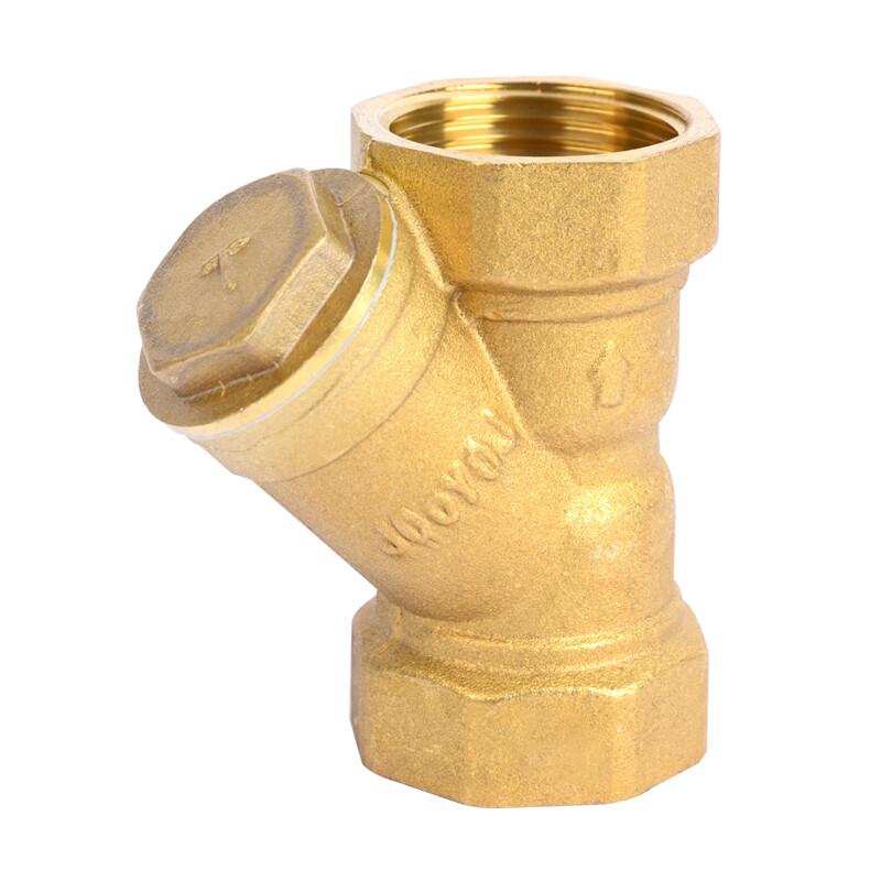 CONJANT Thickened Brass Y-Strainer Valve