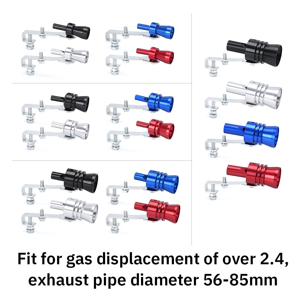 Универсальный звуковой симулятор автомобиля турбо звуковой свисток S/M/L/XL устройство для ремонта автомобиля выхлопная труба турбо звуковой свисток турбо глушитель