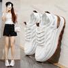 2025 Summer Mesh Comfortable Breathable Chunky Sneakers Women Height Increasing Running Shoes Fashion Ightweight Casual Shoes