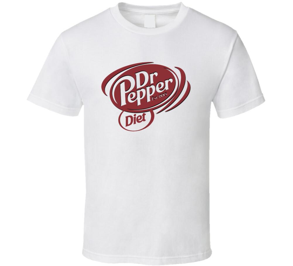 Диетический Dr Pepper Лучшая газировка всех времен Любители безалкогольных напитков Футболка