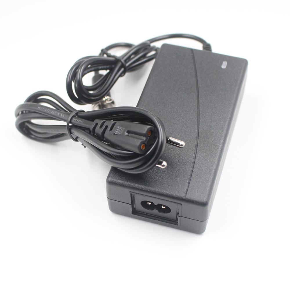 42V 2A 42V2A Charger For 36V 18650 Lithium Battery Pack With 3-Pin XLR Socket Connector EU US AU UK