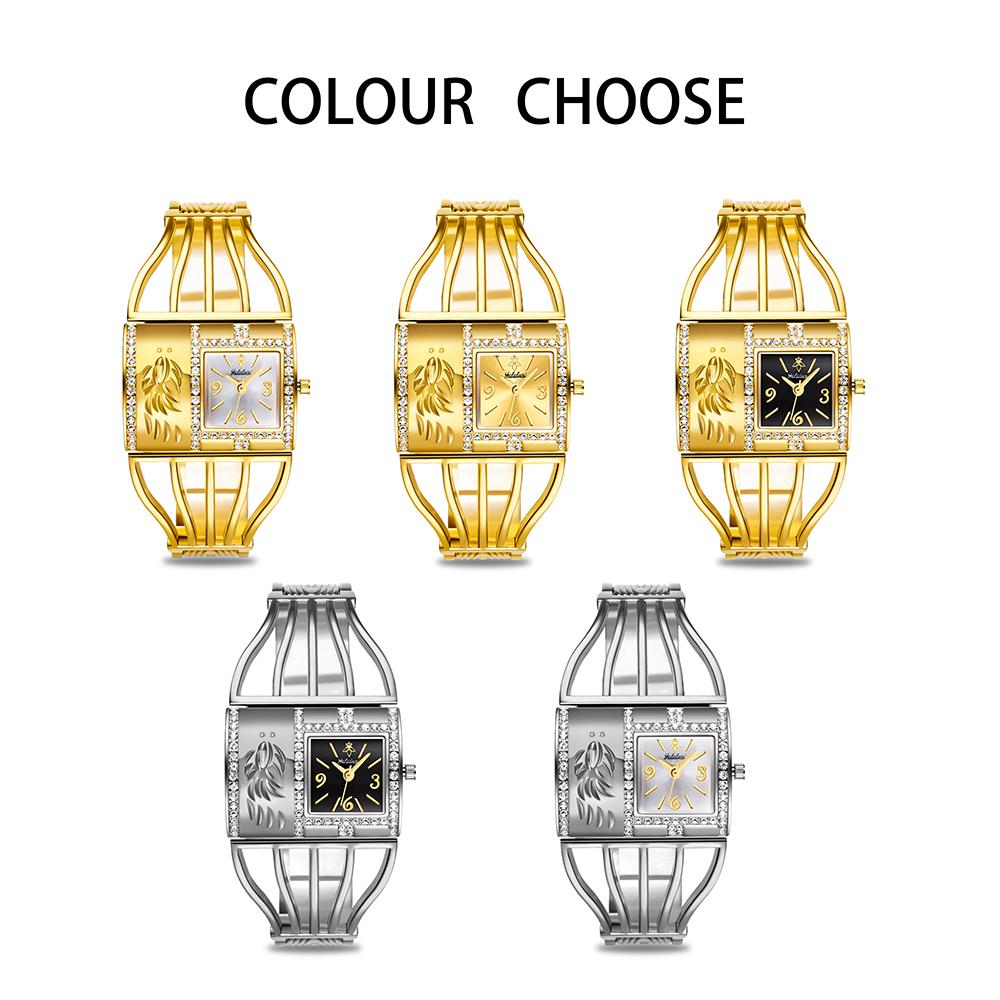 YaLaLuSi Stylish Ladies' Personalised Bracelet Watch – Water-Resistant Quartz Timepiece Perfect as a Gift Reloj Mujer Montre