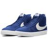 Nike Zoom Blazer Mid SB Кроссовки унисекс Deep Royal Blue White Sail 864349-403