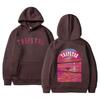 Oversized Streetwear Hoodie Women - Loose Fit Cotton Blend Pullover With Digital Print Casual Urban Style
