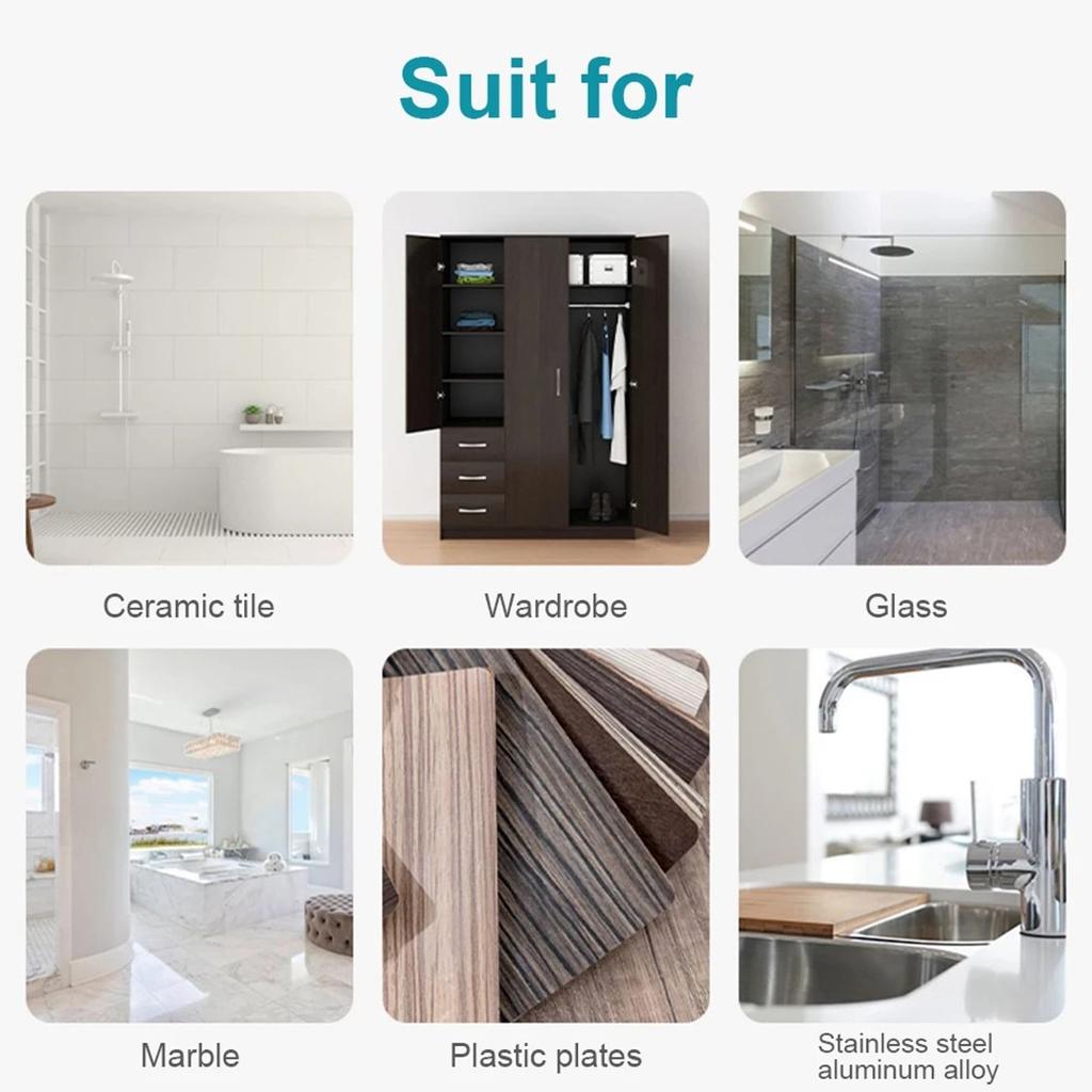 6/12 шт. Держатель-перегородка для гардероба, самоклеящийся без перфорации для опорной рамы полки