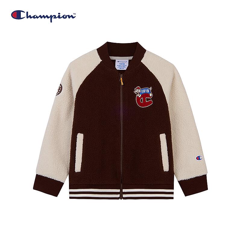 Champion Детская зимняя бейсбольная куртка из шерпы