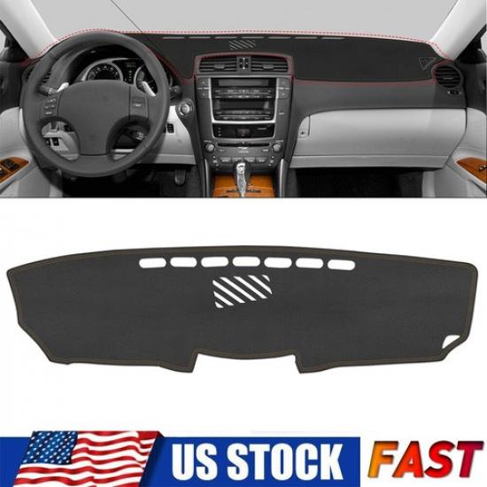 Для Lexus IS250 IS350 2006-11 Кожаный Нескользящий Коврик на Панель Приборов Чехол на Панель Приборов Dashmat