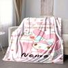 Custom 1pc Pochacco's Sweet Frame Blanket, Soft And Comfortable Blanket, Casual Warm, Camping Travel Blanket, Birthday Gift Q913155