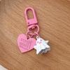 Cute And Personalized Little Ghost Ghost Love Pendant, Round Buckle Bag Pendant