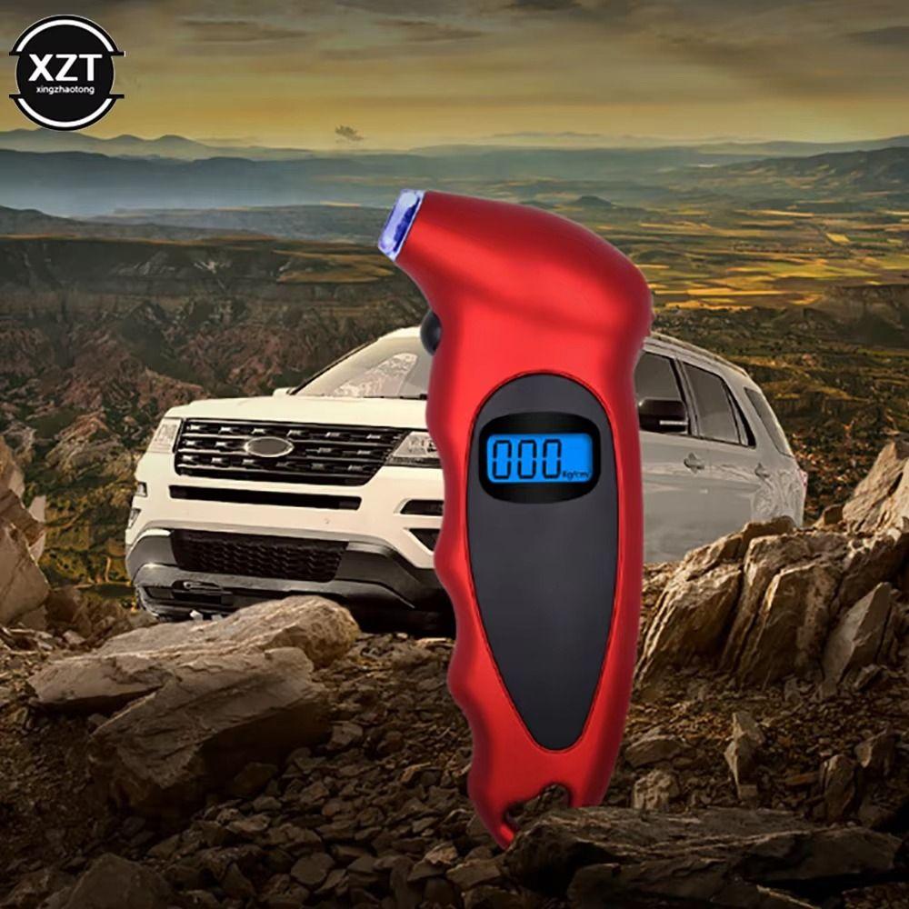 High Precision Digital Tire Pressure Gauge Electronic Tire Manometer Motor Bike Tires