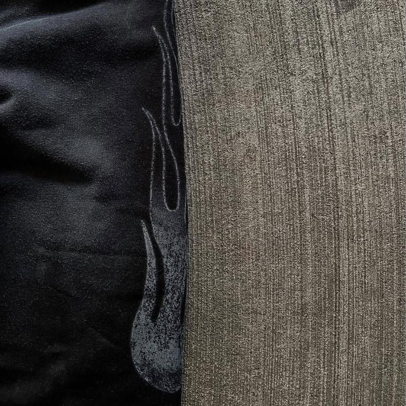 Европейский и американский уличный тренд мужские и женские свободные повседневные прямые брюки из вышитой ткани с принтом