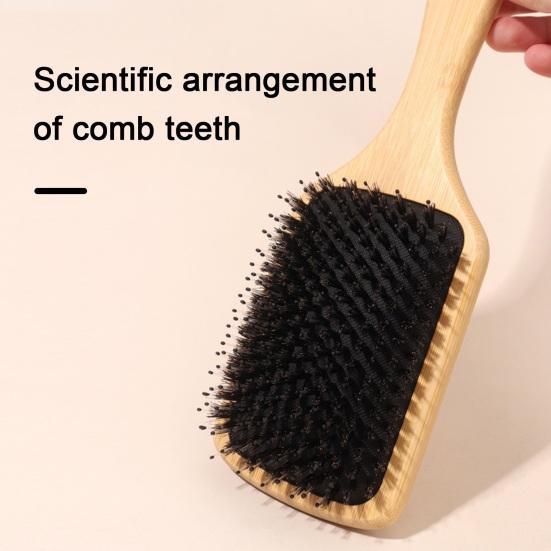 Массажная расческа на воздушной подушке с мягкой щетиной, антистатическая щетка для массажа кожи головы для женщин и девочек, парикмахерская массажная расческа для предотвращения спутывания волос