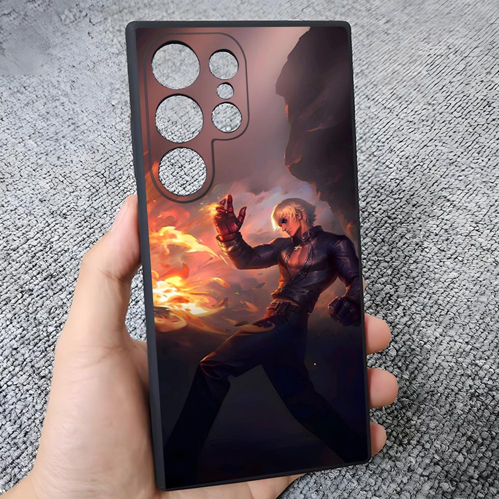 Чехол для телефона The King Of Fighters для Samsung S25 Edge S24 S23 S22 S21 S20 Ultra Plus Fe Galaxy A54 A53 A34 A25 A16