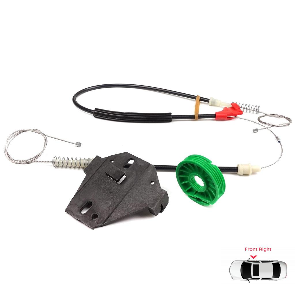 EWR5063 Electric Window Regulator Repair Kit Front Right Door for VW Transporter T4 MK4 Eurovan Caravelle 1990-2003 7D0959802