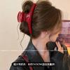 Oversized 15Cm Hair, Multi-Grip Clip, Women'S Simple Large High-Quality Hairpin, Shark Clip On The Back Of The Head