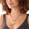 Fossil Jacqueline Часы из нержавеющей стали Три стрелки Золотистый тон