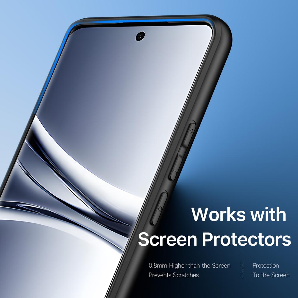 Для Xiaomi Poco M8 5G/Redmi Note 15 5G (Глобальный)/15 4G (Глобальный) Чехол DUX DUCIS Серии Aimo TPU+PC Матовый Ударопрочный Чехол для Телефона (Сертификация REACH)