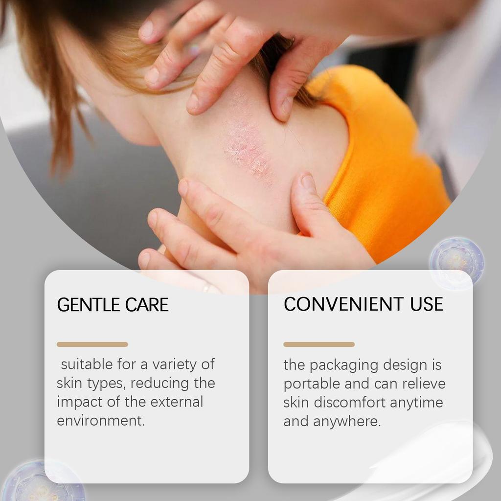 Многофункциональный крем для ухода снимает экзему и воспаление кожи, глубоко увлажняет кожу и укрепляет ее барьер.