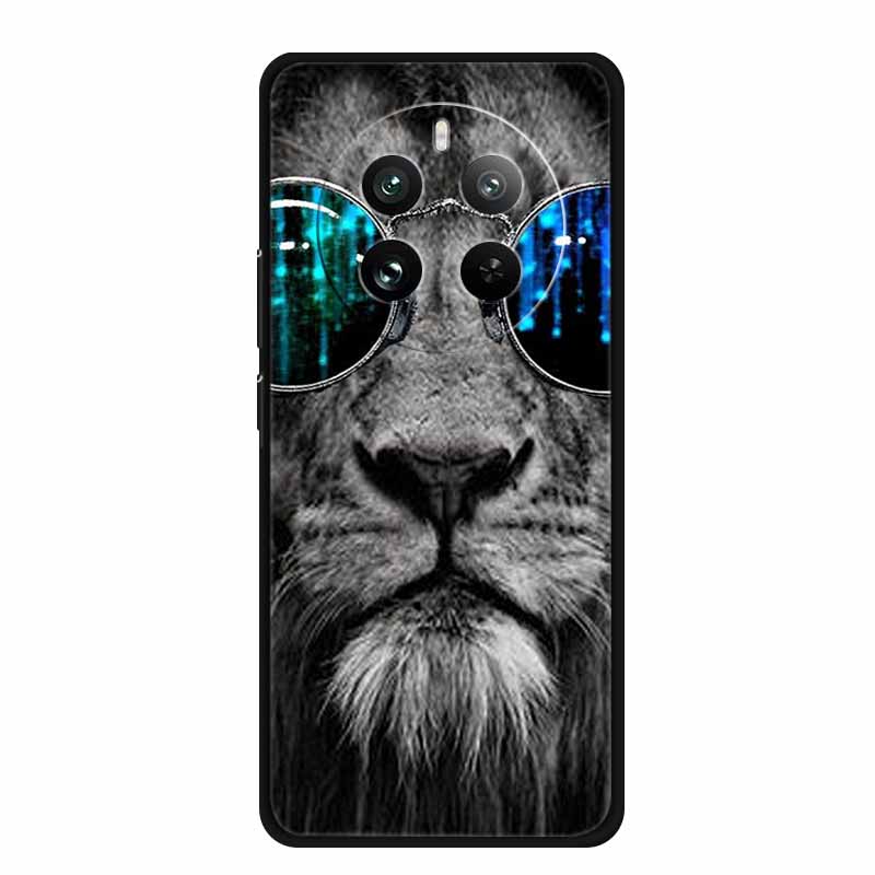 Чехол для Realme 12 4G 5G 12 Pro + Силиконовый чехол Волк Лев Для Oppo Realme 12 5G Чехлы для телефонов Мягкий ТПУ Fundas Для Realme 12 Plus