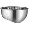 Rice Drainer, Rice Washing Bowl, Rice Washing Bowl, Rice Washing Bowl, Rice Draining Bowl, 304 Stainless Steel Drainage Basin, Kitchen Rice Washing Bo