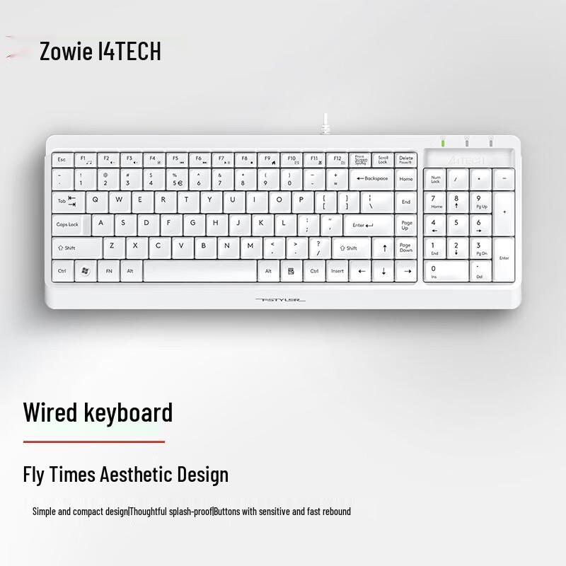 Проводная мембранная клавиатура A4tech FK15