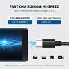 66 Вт Нейлоновый плетеный 1 м 2 м 3 м USB C Кабель для быстрой зарядки для 15 16 Pro Max Samsung S24 OPPO Кабель для зарядки