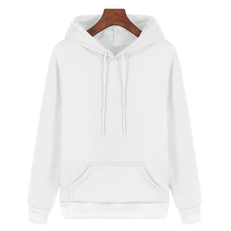 Мужская желтая однотонная толстовка с капюшоном — повседневный спортивный свитер на осень/зиму, свободная куртка из полиэстера с длинными рукавами.