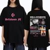 Dellafuente 2025 Music Album Double Sided Print T-shirt Fan Gift Men's Women Fashion Casual Cotton T Shirts Male Vintage Tshirt