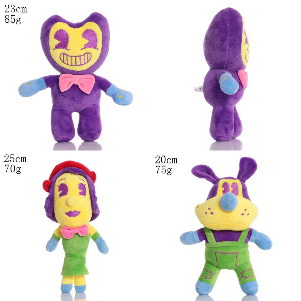 Красочная мягкая игрушка Бенди и Чернильная машина, фигурка, игрушка, идеально подходит для коллекционеров