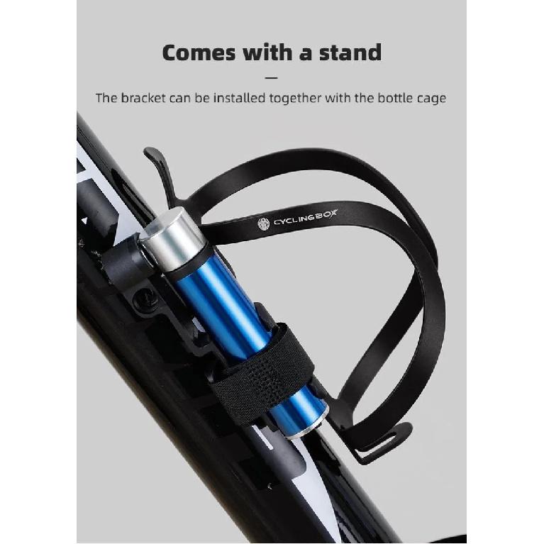 NPY Bicycle Pump Mini Portable Aluminum Alloy Bike Pumps Air Pump Mountain Cycling Tire Inflator Bike Valves Bicycle Pump