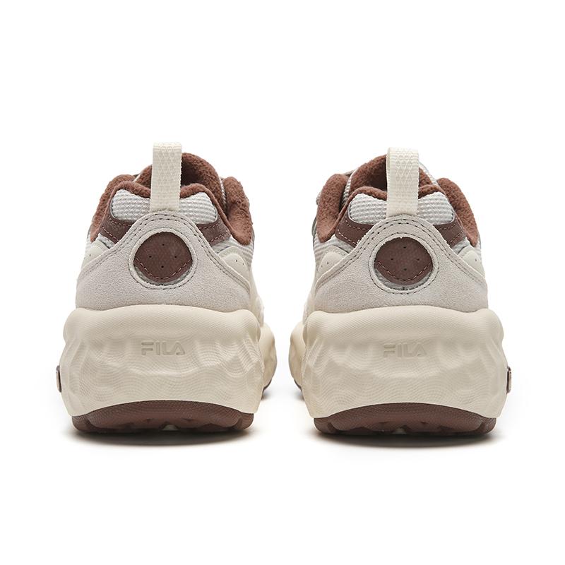 Fila Маффин Мы Модные Простые Трендовые Спортивные Туфли Женские Кроссовки Пено-Белые F12W541123FWR