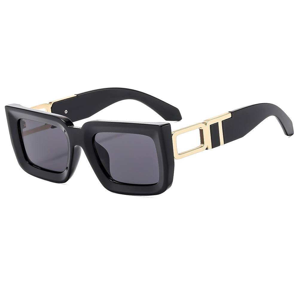 Новые ретро квадратные солнцезащитные очки для женщин и мужчин, модные очки, мужские солнцезащитные очки, защита от УФ-лучей 400, брендовые очки