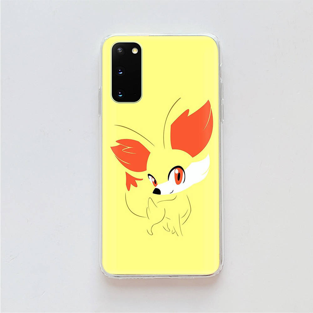 AP4 Fennekin Pokemon Прозрачный чехол для Samsung A04 A14 A23 A34 A54 M23 M33 M52 M53 Realme 10 9 C30S C35 C55 VIVO Y02 Y21 Y33S Y51 X80 V25 Чехол