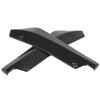 2pcs Rear Bumper Lip Diffuser Spoiler Anti Scratch Protector Glossy Black Universal for Car