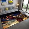 Anime Naruto Non-slip Area Rugs Large Mat Rugs for Living Room Comfortable Carpet Soft Floor Mat Rugs for Bedroom
