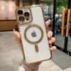 Прозрачный магнитный чехол для беспроводной зарядки Magsafe для iPhone 13 Pro Max, чехол для iPhone 14 11 12 Pro Max, мягкий силиконовый чехол
