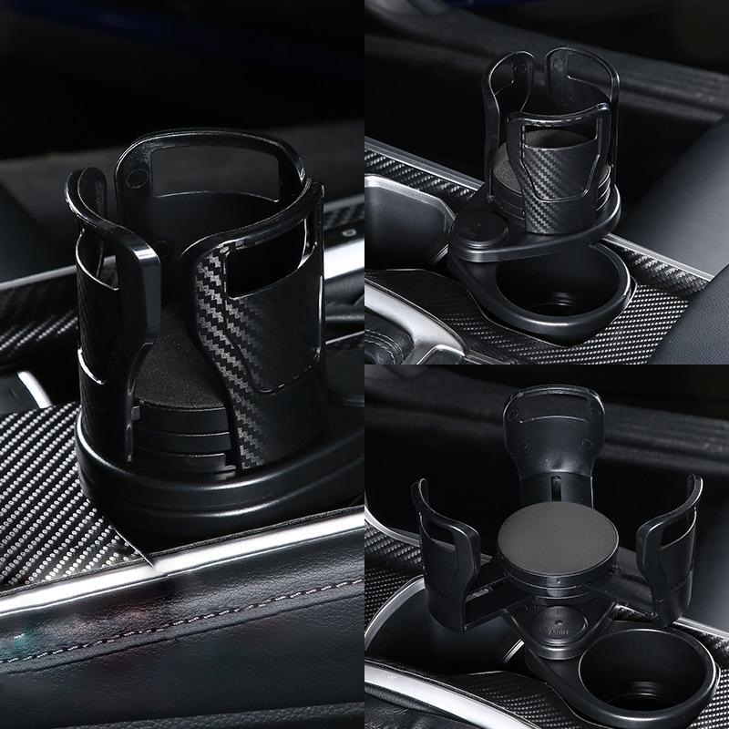 2 In 1 Multifunctional Car Cup Holder Expander Adapter, Car Cup Holder and Organizers for Bottles Cups Drinks
