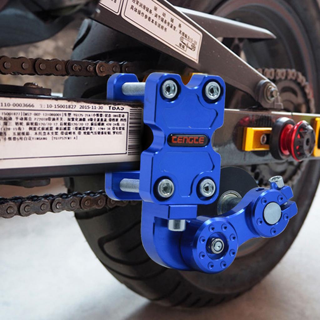 Universal Motorcycle Aluminum Chain Tensioner Brand Chain Adjuster Bolt New Adjuster Chain Tensioner Roller for Motorcycle