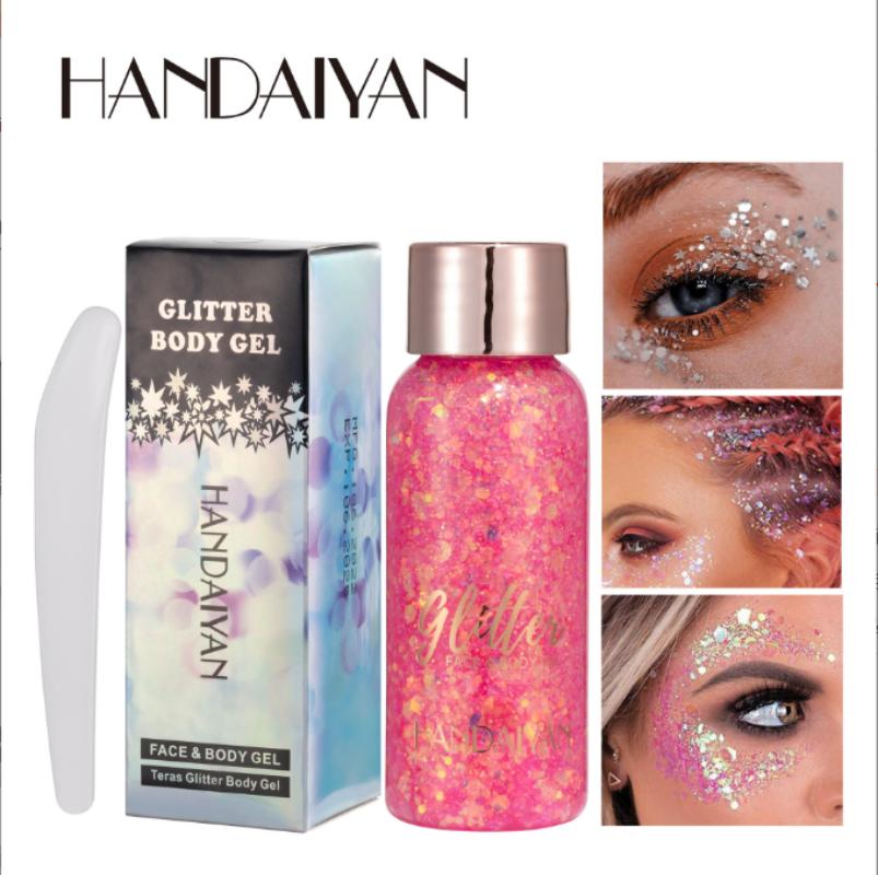 Makeup Sequins Liquid Eyeshadow Liquid Stage Makeup Face Body Glitter Bright Eyeshadow Makeup