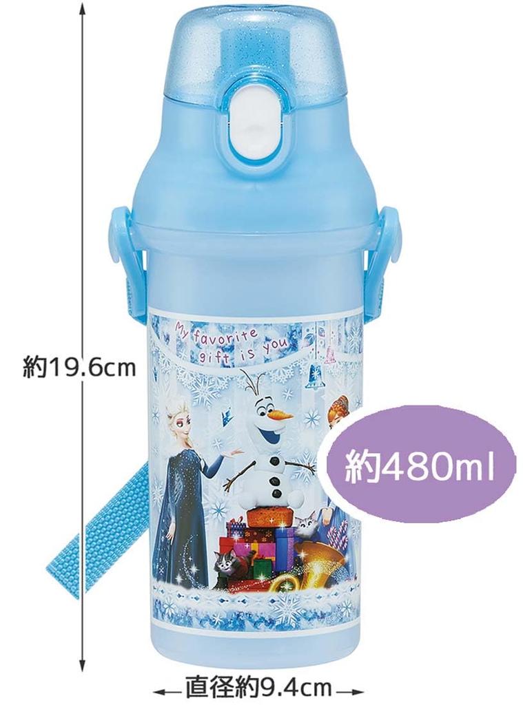 Skater Бутылка для воды Disney Frozen 24 480 мл антибактериальный пластик детский легкий сделано в Японии детская PSB5SANAG-A