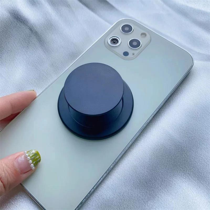 Magnetic Folding Mobile Phone Grip Holder Socket Pocket Support for Magsafe IPhone Mac Samsung Safe Ring Finger Expanding Stand