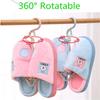 New Foldable Plastic Household Rotatable Organizer Holder Hanging Hook Shelf Shoes Drying Rack