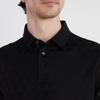 Emporio Armani FW23 Однотонная Повседневная Поло с Коротким Рукавом Мужские Топы Темно-Синий 6R1F87-1JGYZ-09N6