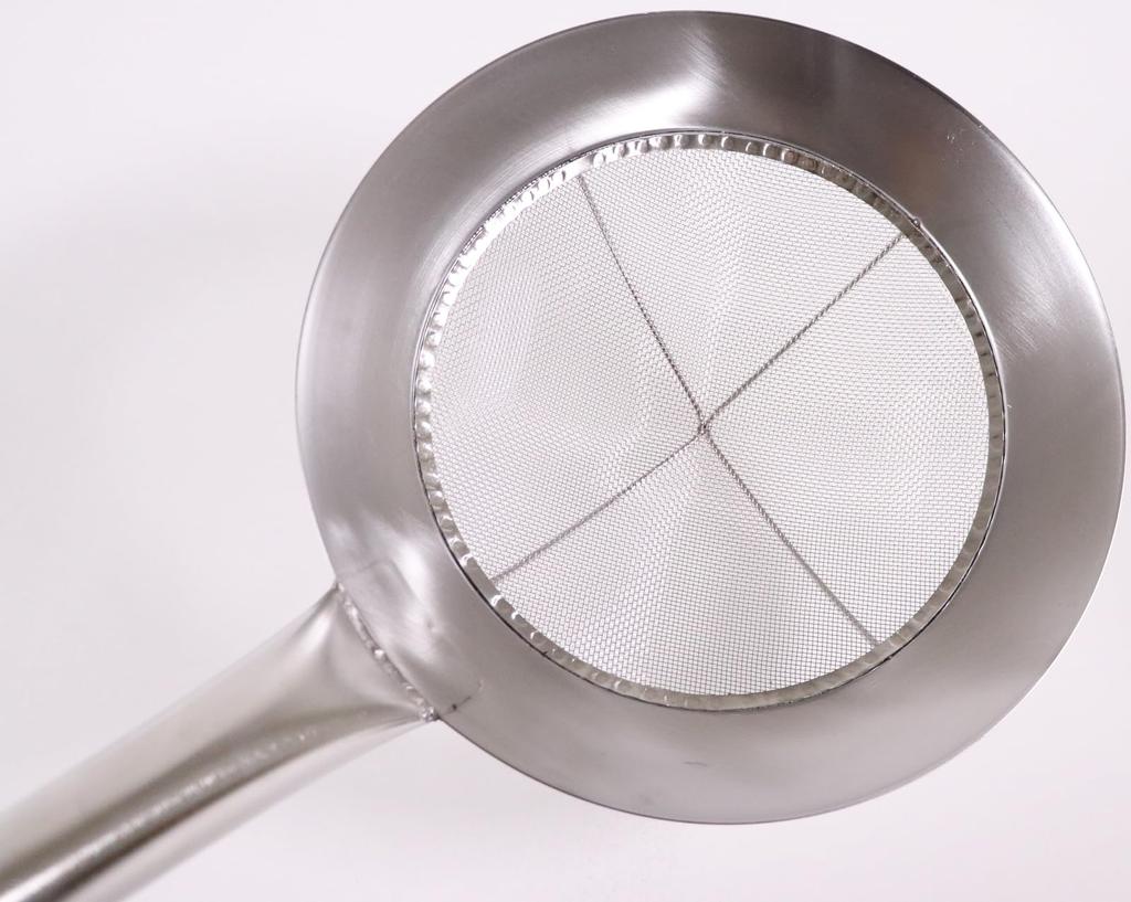 Kanda KD Oil Stainless Made In Oil Food 001091 Drainer, Steel, 24cm, Japan, Tsubame-Sanjo, Ami-style Charlene, Strainer, Deep-fried