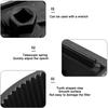 New Adjustable Two-Jaws Oil Filter Wrench Filter 60-80mm Filter Wrenches Remover Steel Fuel Cast Two-Claw Disassembly Tools