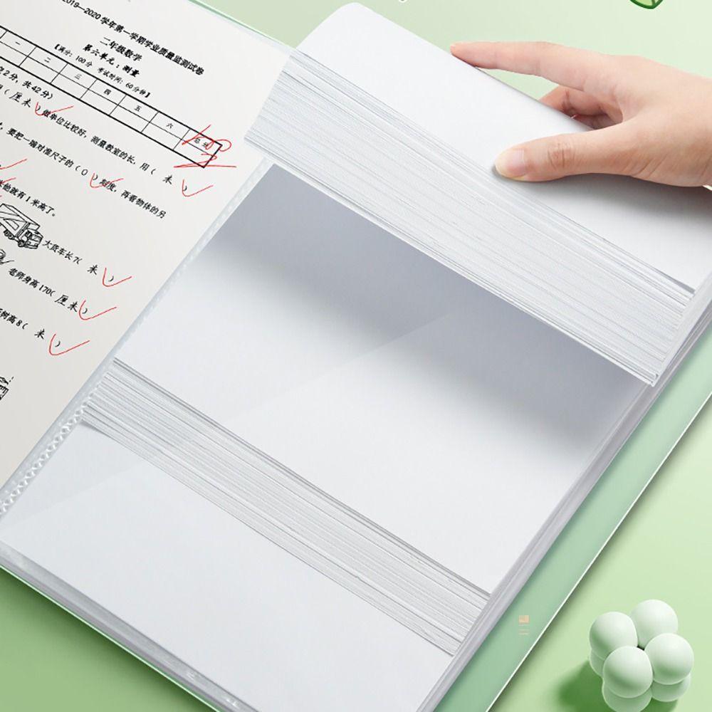 Архивная сумка на 30/40/60 страниц, сумка для файлов «Панда», высококачественный буклет для хранения, подарок для студентов