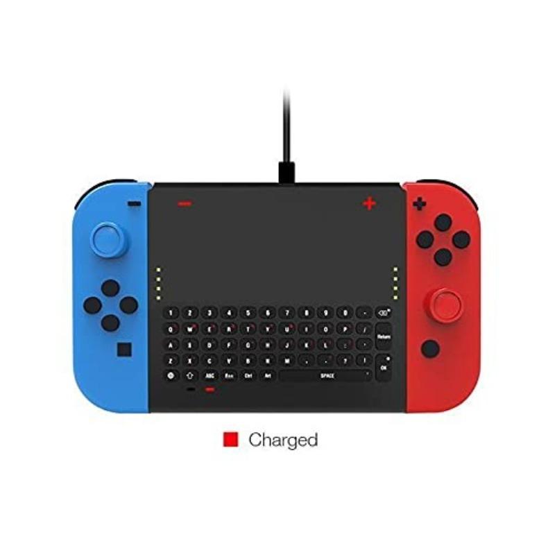 Полезная беспроводная игровая клавиатура 2.4G для игровой консоли N-Switch Joy-Con