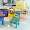 Креативная подставка для телефона и планшета в виде стула - Милое настольное украшение для просмотра драм