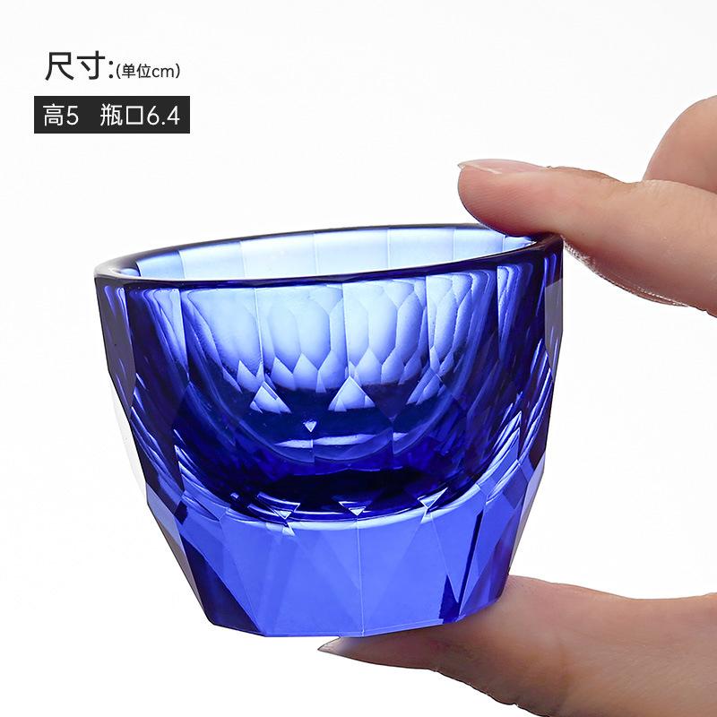 European Style Glass SGlass Star Diamond White Wine Glass Home Use Cup Glass Cup SGlass Bar Barware Supplies